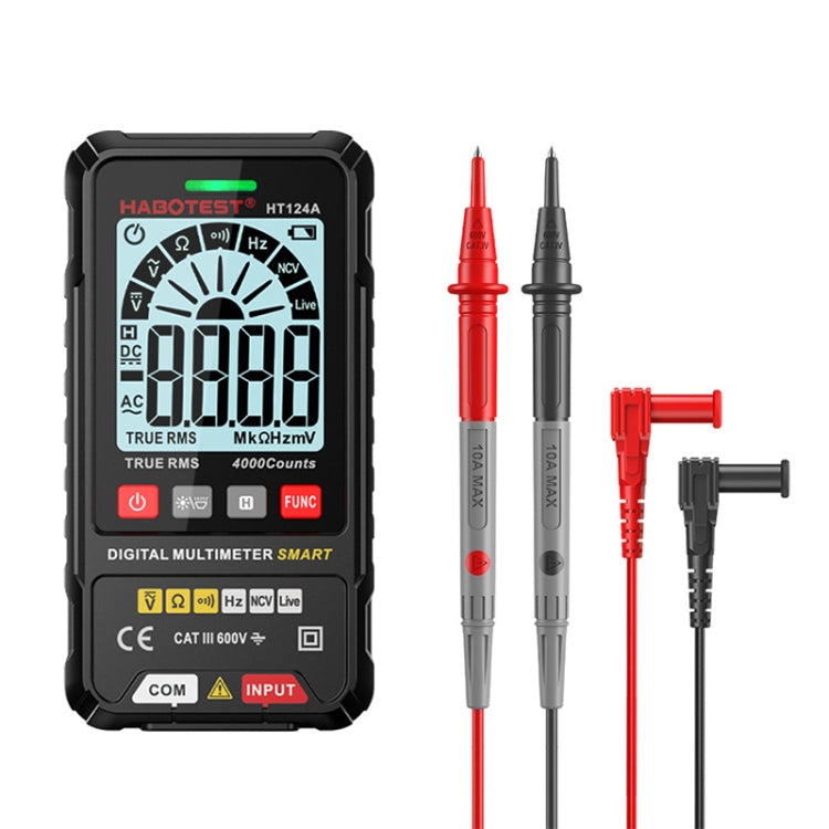 HABOTEST Mini Digital Display High-precision Multimeter, HT124B, HT124B+, HT124A, HT124A+
