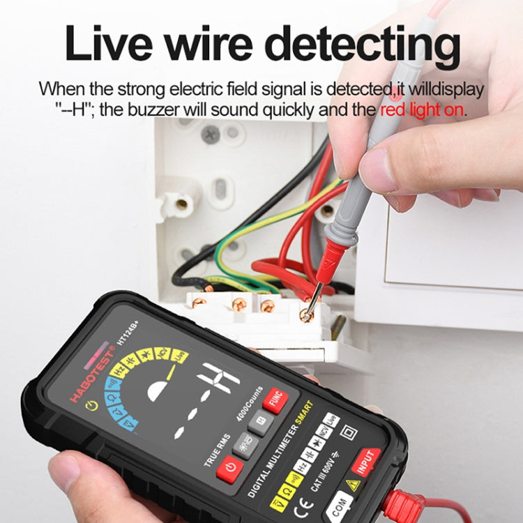 HABOTEST Mini Digital Display High-precision Multimeter, HT124B, HT124B+, HT124A, HT124A+