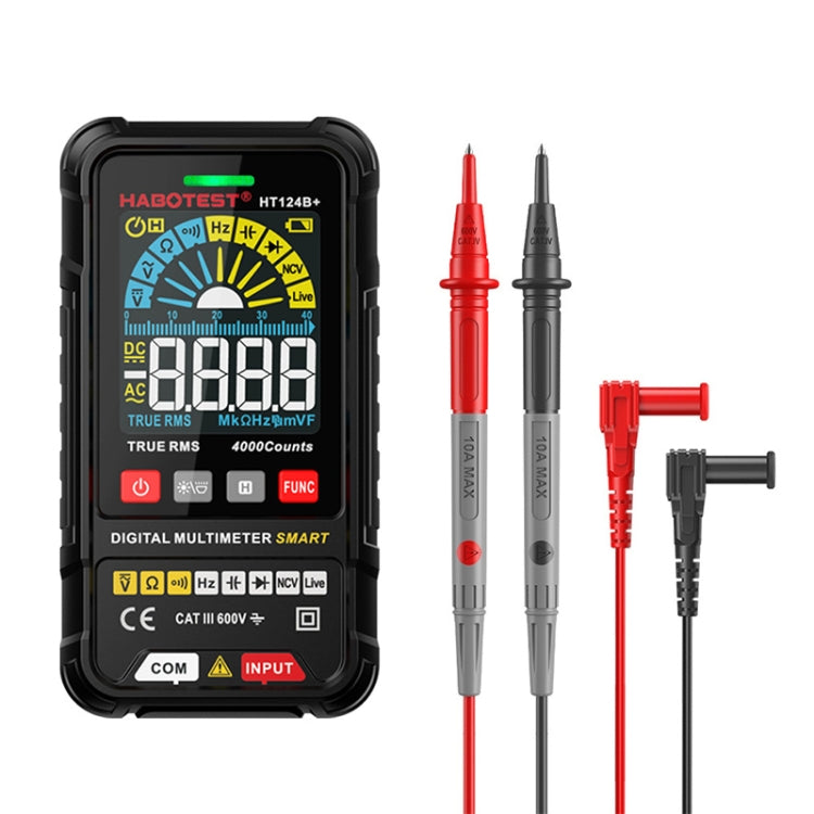 HABOTEST Mini Digital Display High-precision Multimeter, HT124B, HT124B+, HT124A, HT124A+