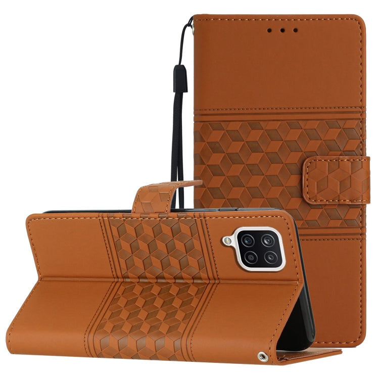 Diamond Embossed Skin Feel Leather Phone Case with Lanyard, For Samsung Galaxy A10 / M10, For Samsung Galaxy A12, For Samsung Galaxy A13 4G, For Samsung Galaxy A13 5G, For Samsung Galaxy A14 5G, For Samsung Galaxy A20 / A30, For Samsung Galaxy A20e    ...