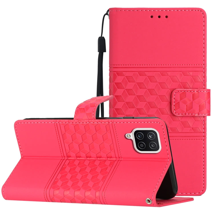 Diamond Embossed Skin Feel Leather Phone Case with Lanyard, For Samsung Galaxy A10 / M10, For Samsung Galaxy A12, For Samsung Galaxy A13 4G, For Samsung Galaxy A13 5G, For Samsung Galaxy A14 5G, For Samsung Galaxy A20 / A30, For Samsung Galaxy A20e    ...