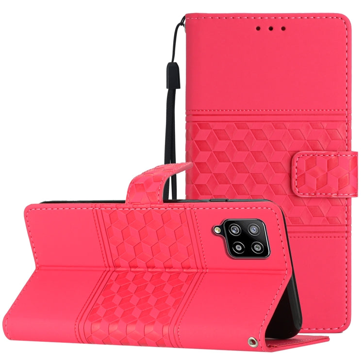 Diamond Embossed Skin Feel Leather Phone Case with Lanyard, For Samsung Galaxy A22 4G, For Samsung Galaxy A22 5G, For Samsung Galaxy A23 5G, For Samsung Galaxy A23e / A23s, For Samsung Galaxy A32 4G, For Samsung Galaxy A32 5G, For Samsung Galaxy A33   ...