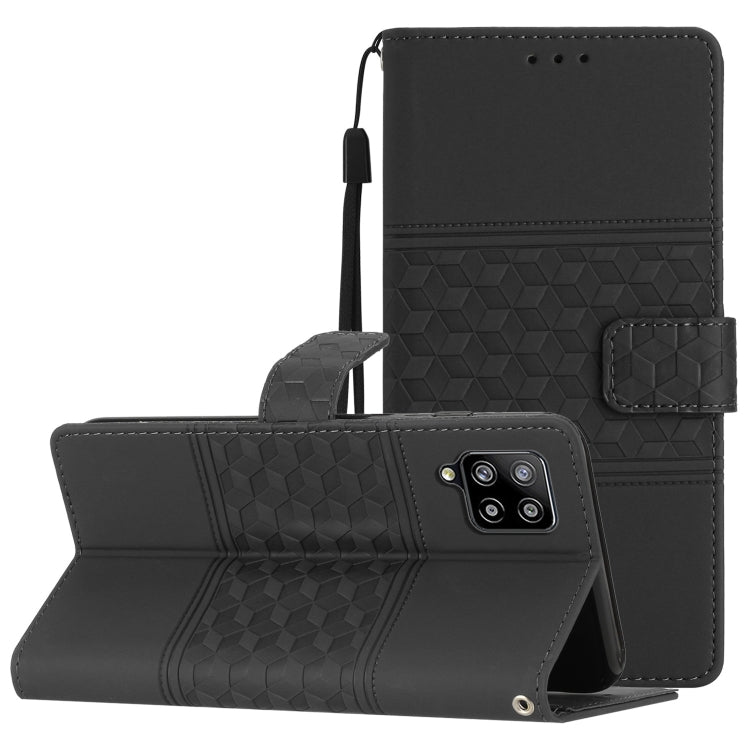 Diamond Embossed Skin Feel Leather Phone Case with Lanyard, For Samsung Galaxy A22 4G, For Samsung Galaxy A22 5G, For Samsung Galaxy A23 5G, For Samsung Galaxy A23e / A23s, For Samsung Galaxy A32 4G, For Samsung Galaxy A32 5G, For Samsung Galaxy A33���...