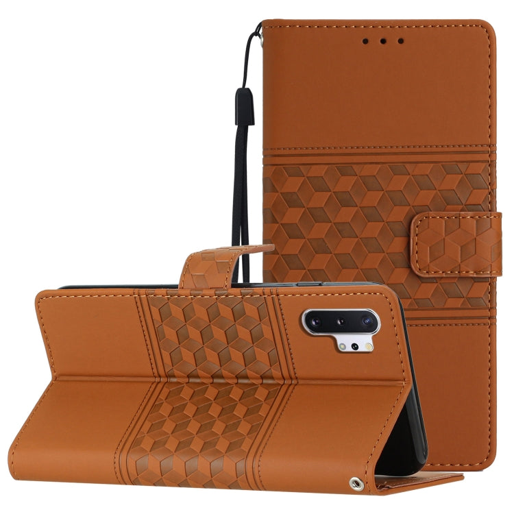 Diamond Embossed Skin Feel Leather Phone Case with Lanyard, For Samsung Galaxy M53, For Samsung Galaxy Note 8, For Samsung Galaxy Note9, For Samsung Galaxy Note10, For Samsung Galaxy Note10+, For Samsung Galaxy Note20, For Samsung Galaxy Note20 Ultra  ...