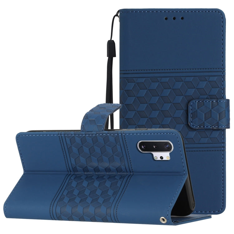 Diamond Embossed Skin Feel Leather Phone Case with Lanyard, For Samsung Galaxy M53, For Samsung Galaxy Note 8, For Samsung Galaxy Note9, For Samsung Galaxy Note10, For Samsung Galaxy Note10+, For Samsung Galaxy Note20, For Samsung Galaxy Note20 Ultra  ...