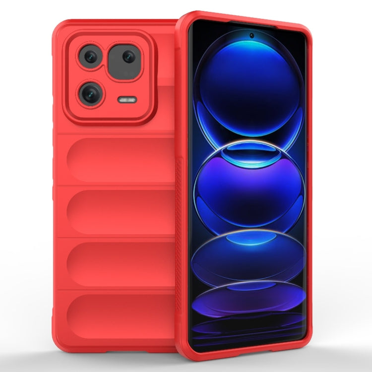 Magic Shield TPU + Flannel Phone Case, For Xiaomi 13 Pro 5G