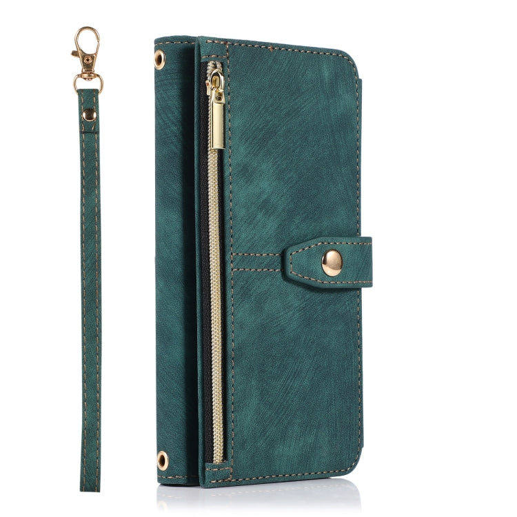 Dream 9-Card Wallet Zipper Bag Leather Phone Case, For Samsung Galaxy S23 5G, For Samsung Galaxy S23+ 5G, For Samsung Galaxy S23 Ultra 5G, For Samsung Galaxy S22 5G, For Samsung Galaxy S22+ 5G, For Samsung Galaxy S22 Ultra 5G, For Samsung Galaxy S21 5G...
