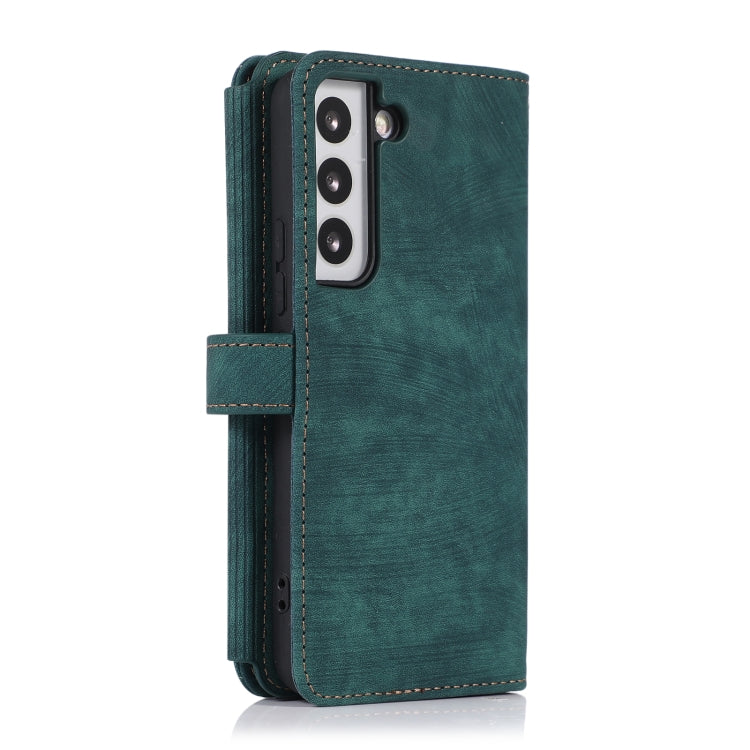 Dream 9-Card Wallet Zipper Bag Leather Phone Case, For Samsung Galaxy S23 5G, For Samsung Galaxy S23+ 5G, For Samsung Galaxy S23 Ultra 5G, For Samsung Galaxy S22 5G, For Samsung Galaxy S22+ 5G, For Samsung Galaxy S22 Ultra 5G, For Samsung Galaxy S21 5G...