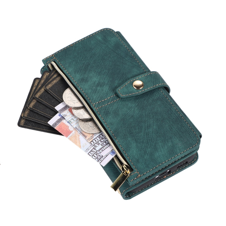 Dream 9-Card Wallet Zipper Bag Leather Phone Case, For Samsung Galaxy S23 5G, For Samsung Galaxy S23+ 5G, For Samsung Galaxy S23 Ultra 5G, For Samsung Galaxy S22 5G, For Samsung Galaxy S22+ 5G, For Samsung Galaxy S22 Ultra 5G, For Samsung Galaxy S21 5G...