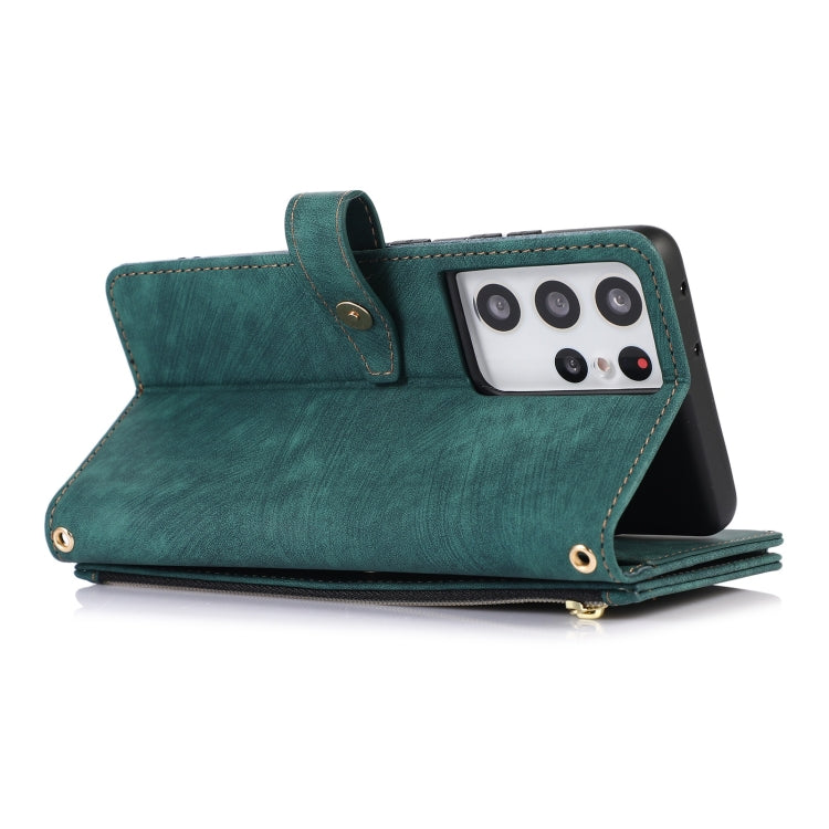 Dream 9-Card Wallet Zipper Bag Leather Phone Case, For Samsung Galaxy S21 Ultra 5G, For Samsung Galaxy S20, For Samsung Galaxy S20+, For Samsung Galaxy S20 Ultra, For Samsung Galaxy S20 FE, For Samsung Galaxy S10, For Samsung Galaxy S10+               ...