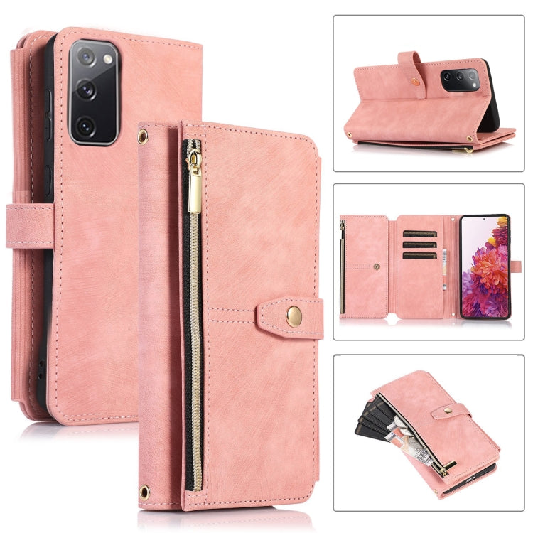 Dream 9-Card Wallet Zipper Bag Leather Phone Case, For Samsung Galaxy S21 Ultra 5G, For Samsung Galaxy S20, For Samsung Galaxy S20+, For Samsung Galaxy S20 Ultra, For Samsung Galaxy S20 FE, For Samsung Galaxy S10, For Samsung Galaxy S10+               ...