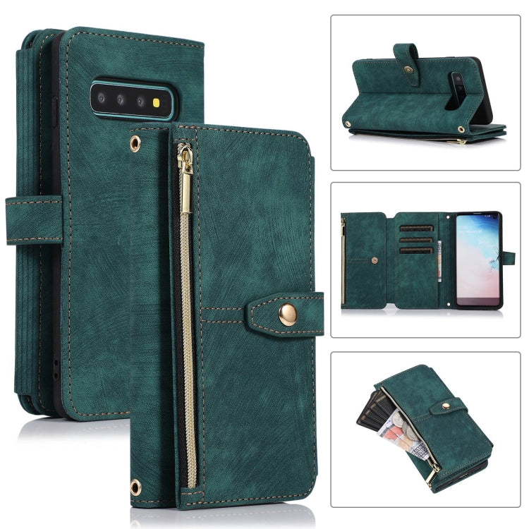 Dream 9-Card Wallet Zipper Bag Leather Phone Case, For Samsung Galaxy S21 Ultra 5G, For Samsung Galaxy S20, For Samsung Galaxy S20+, For Samsung Galaxy S20 Ultra, For Samsung Galaxy S20 FE, For Samsung Galaxy S10, For Samsung Galaxy S10+               ...