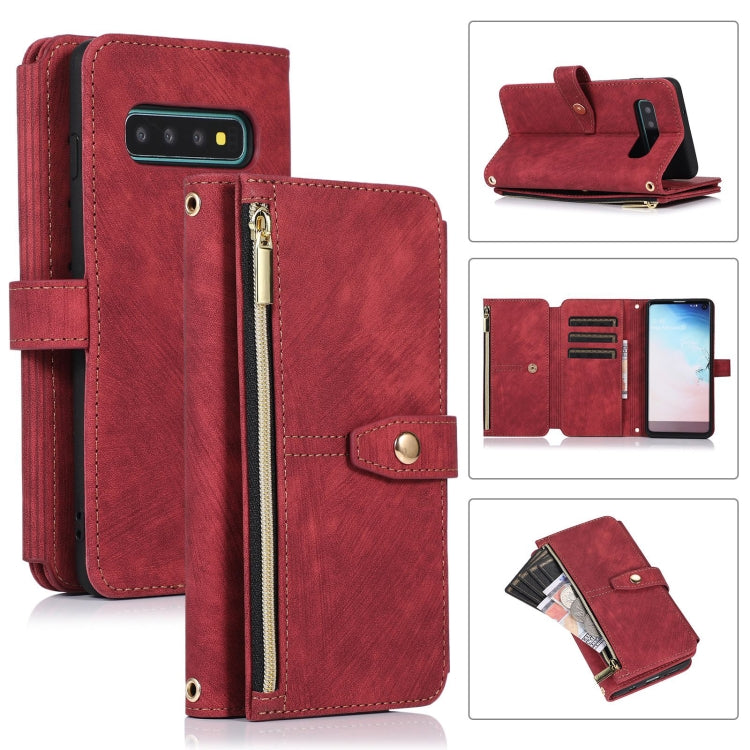 Dream 9-Card Wallet Zipper Bag Leather Phone Case, For Samsung Galaxy S21 Ultra 5G, For Samsung Galaxy S20, For Samsung Galaxy S20+, For Samsung Galaxy S20 Ultra, For Samsung Galaxy S20 FE, For Samsung Galaxy S10, For Samsung Galaxy S10+               ...