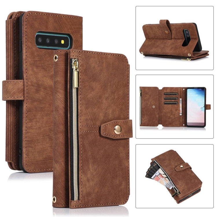 Dream 9-Card Wallet Zipper Bag Leather Phone Case, For Samsung Galaxy S21 Ultra 5G, For Samsung Galaxy S20, For Samsung Galaxy S20+, For Samsung Galaxy S20 Ultra, For Samsung Galaxy S20 FE, For Samsung Galaxy S10, For Samsung Galaxy S10+               ...