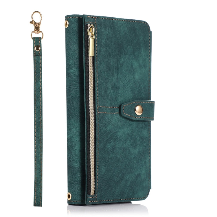 Dream 9-Card Wallet Zipper Bag Leather Phone Case, For Samsung Galaxy Note20, For Samsung Galaxy Note20 Ultra, For Samsung Galaxy Note10, For Samsung Galaxy Note10+, For Samsung Galaxy A53, For Samsung Galaxy A52 4G / 5G, For Samsung Galaxy A32 5G     ...