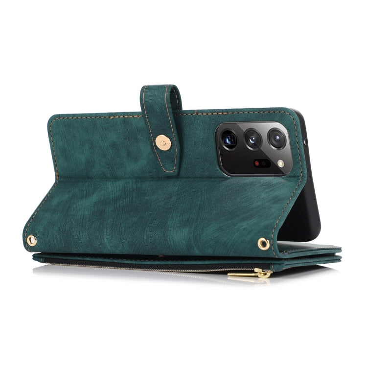 Dream 9-Card Wallet Zipper Bag Leather Phone Case, For Samsung Galaxy Note20, For Samsung Galaxy Note20 Ultra, For Samsung Galaxy Note10, For Samsung Galaxy Note10+, For Samsung Galaxy A53, For Samsung Galaxy A52 4G / 5G, For Samsung Galaxy A32 5G     ...