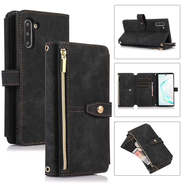 Dream 9-Card Wallet Zipper Bag Leather Phone Case, For Samsung Galaxy Note20, For Samsung Galaxy Note20 Ultra, For Samsung Galaxy Note10, For Samsung Galaxy Note10+, For Samsung Galaxy A53, For Samsung Galaxy A52 4G / 5G, For Samsung Galaxy A32 5G     ...