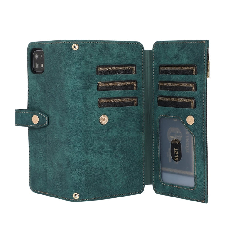 Dream 9-Card Wallet Zipper Bag Leather Phone Case, For Samsung Galaxy A22 4G, For Samsung Galaxy A22 5G, For Samsung Galaxy A51 4G, For Samsung Galaxy A71 4G, For Samsung Galaxy A70 / A70s, For Samsung Galaxy A20 / A30, For Samsung Galaxy A12 4G / 5G  ...