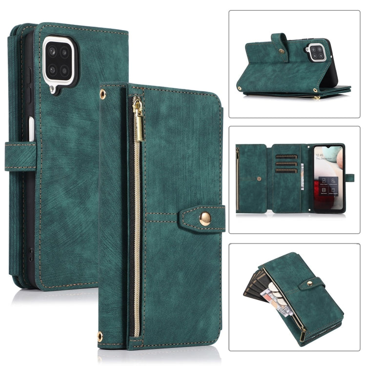 Dream 9-Card Wallet Zipper Bag Leather Phone Case, For Samsung Galaxy A22 4G, For Samsung Galaxy A22 5G, For Samsung Galaxy A51 4G, For Samsung Galaxy A71 4G, For Samsung Galaxy A70 / A70s, For Samsung Galaxy A20 / A30, For Samsung Galaxy A12 4G / 5G  ...