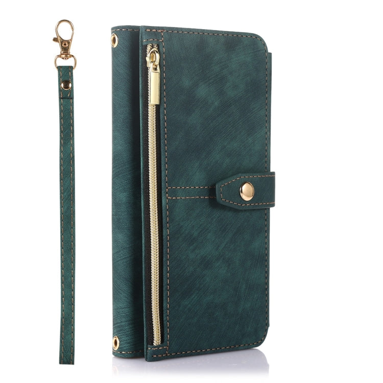 Dream 9-Card Wallet Zipper Bag Leather Phone Case, For Samsung Galaxy A10, For Samsung Galaxy A21s, For Samsung Galaxy A72 4G / 5G