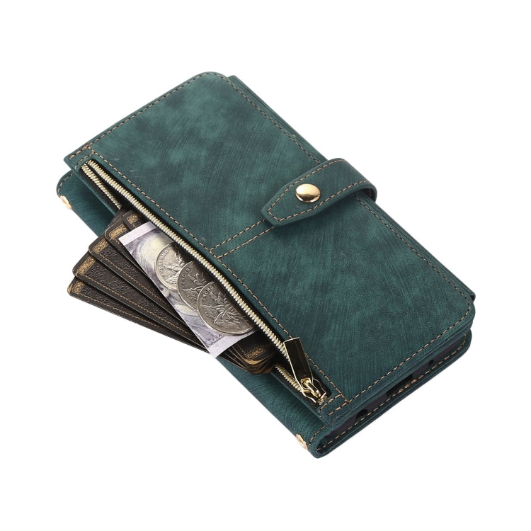 Dream 9-Card Wallet Zipper Bag Leather Phone Case, For Samsung Galaxy A10, For Samsung Galaxy A21s, For Samsung Galaxy A72 4G / 5G