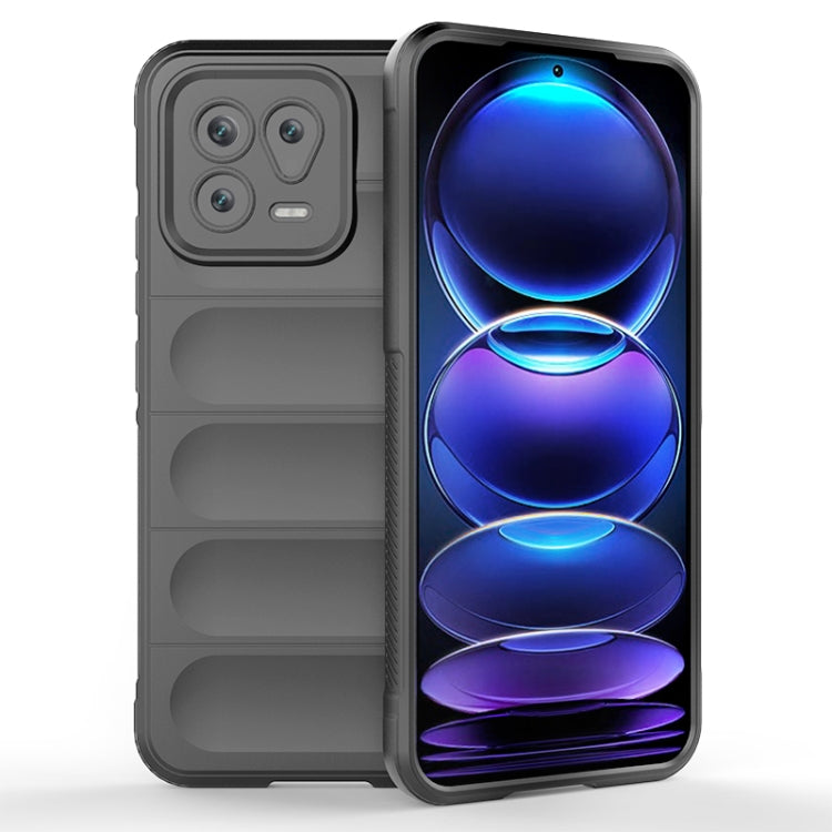 Magic Shield TPU + Flannel Phone Case, For Xiaomi 13