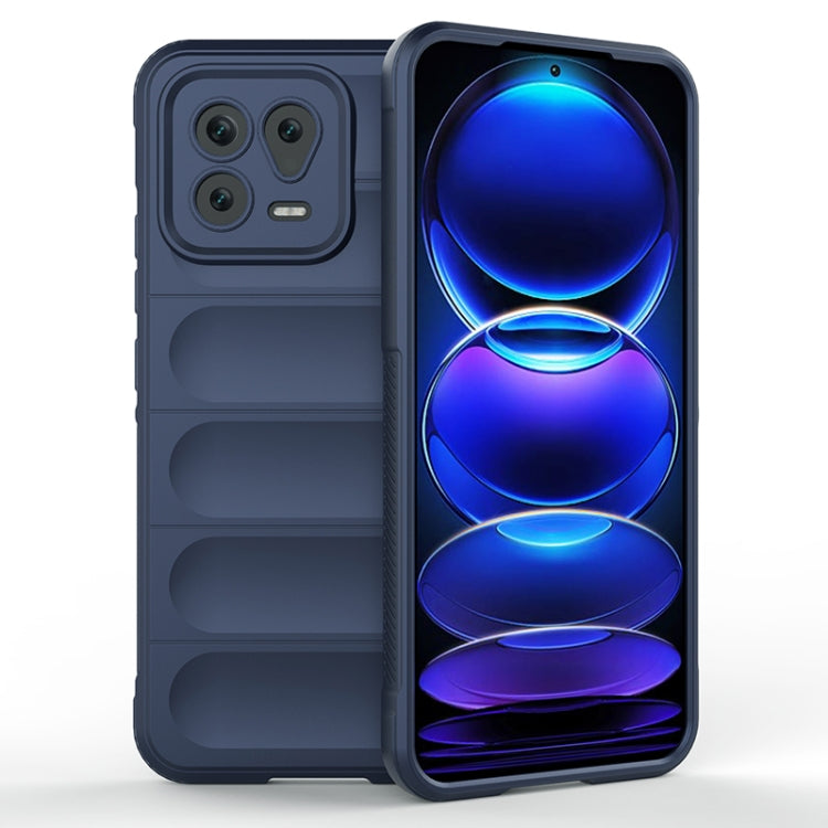 Magic Shield TPU + Flannel Phone Case, For Xiaomi 13