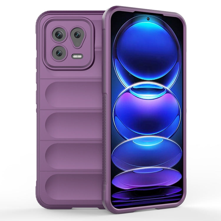 Magic Shield TPU + Flannel Phone Case, For Xiaomi 13