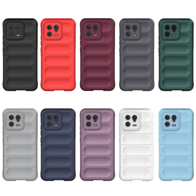 Magic Shield TPU + Flannel Phone Case, For Xiaomi 13