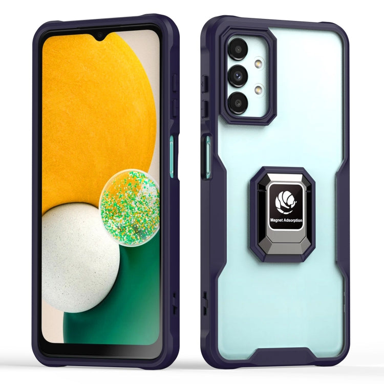 Armor Shockproof Magnetic Ring Phone Case, For Samsung Galaxy A13 4G / 5G, For Samsung Galaxy A20s, For Samsung Galaxy A03s / A02s EU 164mm, For Samsung Galaxy A02 / M02