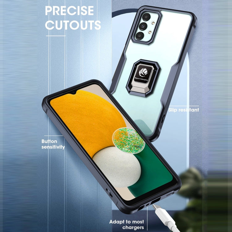 Armor Shockproof Magnetic Ring Phone Case, For Samsung Galaxy A13 4G / 5G, For Samsung Galaxy A20s, For Samsung Galaxy A03s / A02s EU 164mm, For Samsung Galaxy A02 / M02