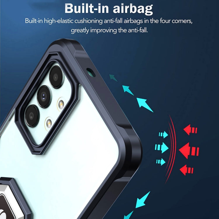 Armor Shockproof Magnetic Ring Phone Case, For Samsung Galaxy A13 4G / 5G, For Samsung Galaxy A20s, For Samsung Galaxy A03s / A02s EU 164mm, For Samsung Galaxy A02 / M02