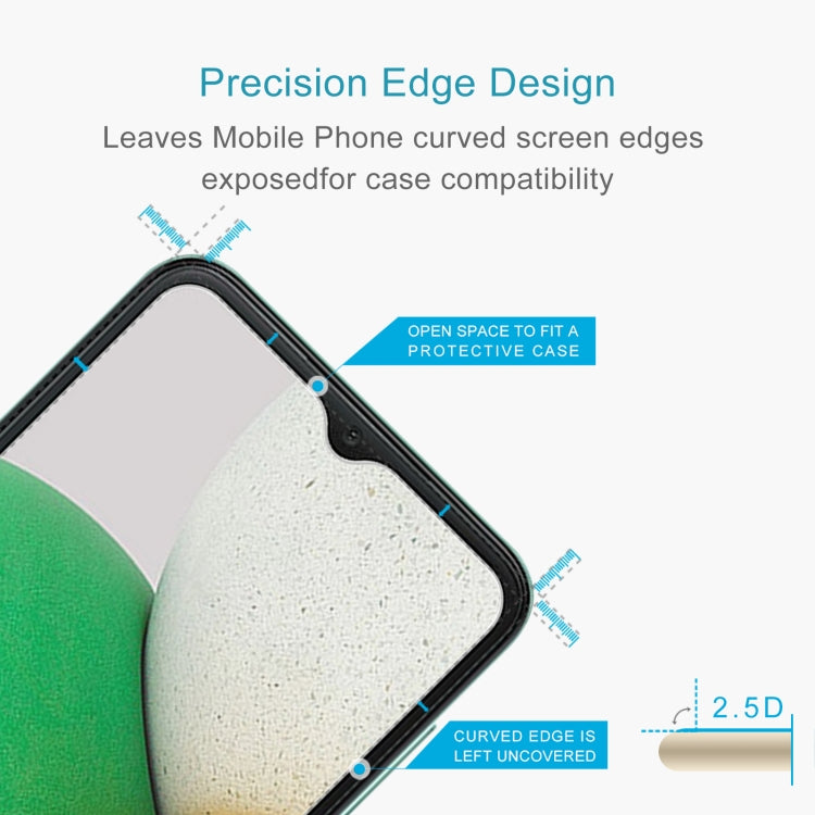 50pcs 0.26mm 9H 2.5D Tempered Glass Film, For Samsung Galaxy A04 Core(50pcs), For Xiaomi Redmi 12C / Xiaomi Poco C55(50pcs)