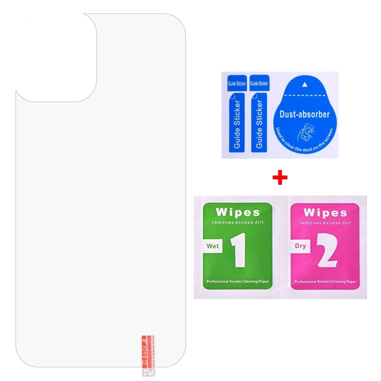 For iPhone 13 9H 2.5D Half-screen Transparent Back Tempered Glass Film, For iPhone 13 Pro Max(1 PC), For iPhone 13(1 PC), For iPhone 13 mini(1 PC), For iPhone 12 Pro Max(1 PC), For iPhone 12 / 12 Pro(1 PC), For iPhone 12 mini(1 PC)