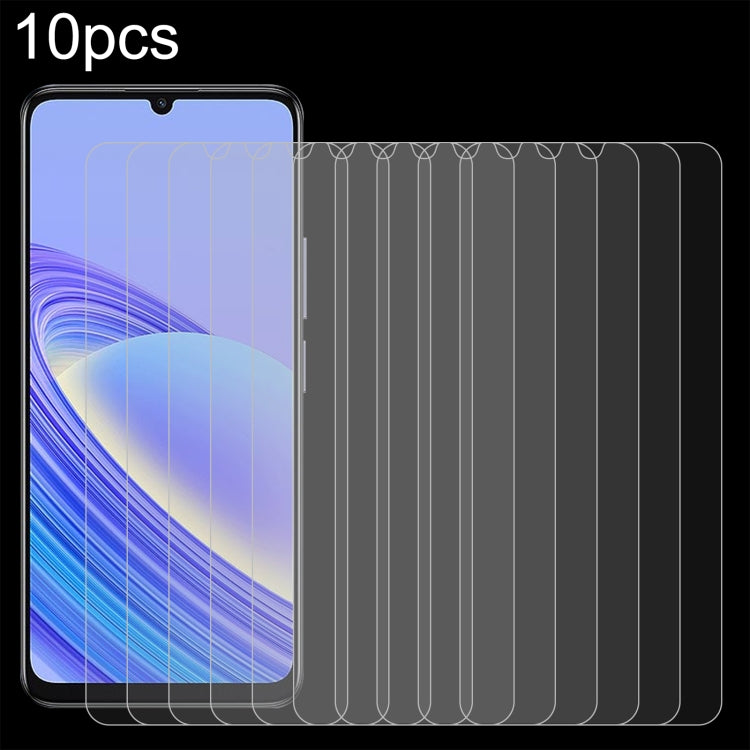 10pcs 0.26mm 9H 2.5D Tempered Glass Film, For TCL 408 (10 PCS), For TCL 40 SE (10 PCS), For Motorola ThinkPhone (10 PC)