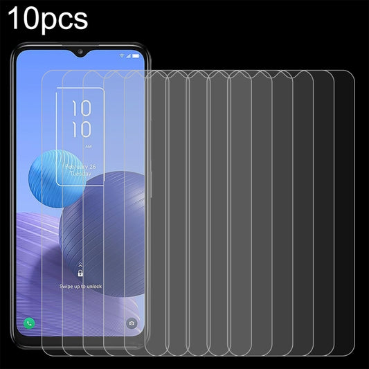 10pcs 0.26mm 9H 2.5D Tempered Glass Film, For TCL 408 (10 PCS), For TCL 40 SE (10 PCS), For Motorola ThinkPhone (10 PC)