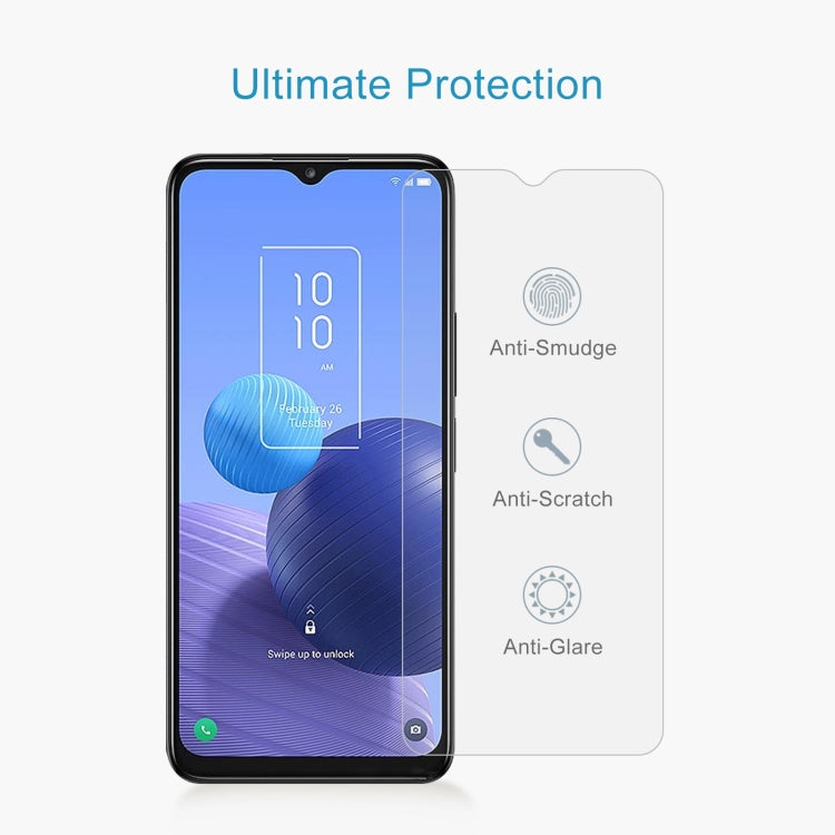 10pcs 0.26mm 9H 2.5D Tempered Glass Film, For TCL 408 (10 PCS), For TCL 40 SE (10 PCS), For Motorola ThinkPhone (10 PC)