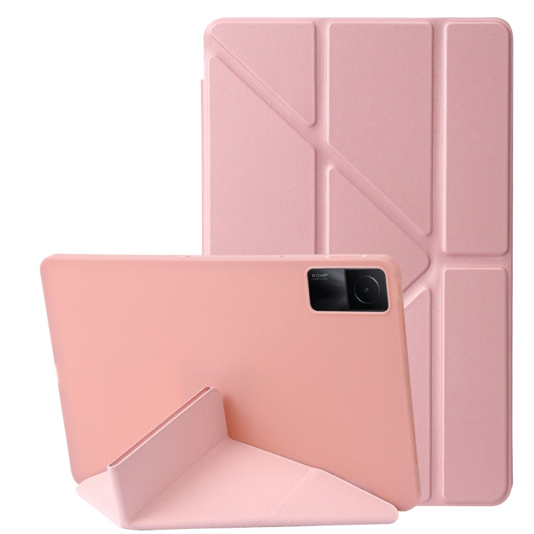 Deformation Silicone Leather Tablet Case, For Xiaomi Redmi Pad 10.6