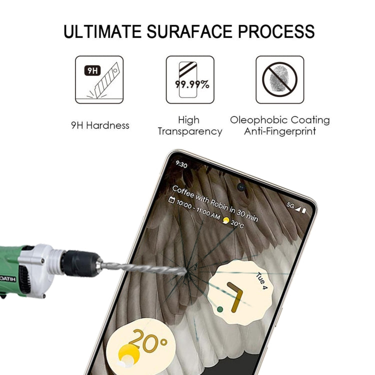25pcs 3D Curved Edge Full Screen Tempered Glass Film, For Google Pixel 7 Pro (25 PCS)