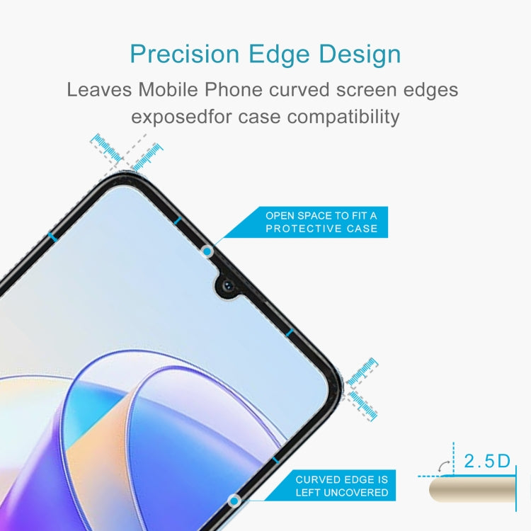 50pcs 0.26mm 9H 2.5D Tempered Glass Film, For Honor X9a(50 PCS), For Honor X7a(50 PCS)