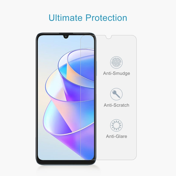 50pcs 0.26mm 9H 2.5D Tempered Glass Film, For Honor X9a(50 PCS), For Honor X7a(50 PCS)