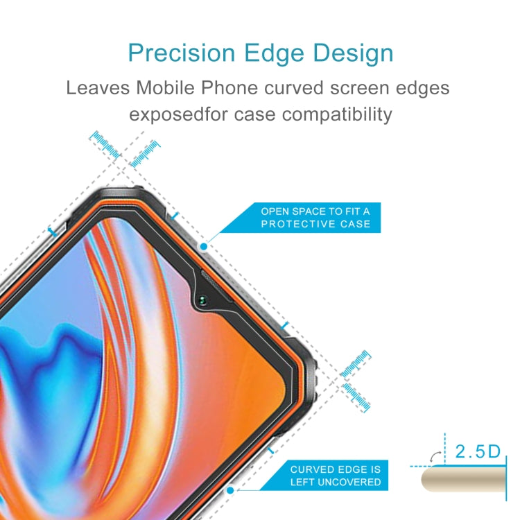 50 PCS 0.26mm 9H 2.5D Tempered Glass Film, For Blackview BV9200(50 PCS), For Blackview Oscal S80(50 PCS)