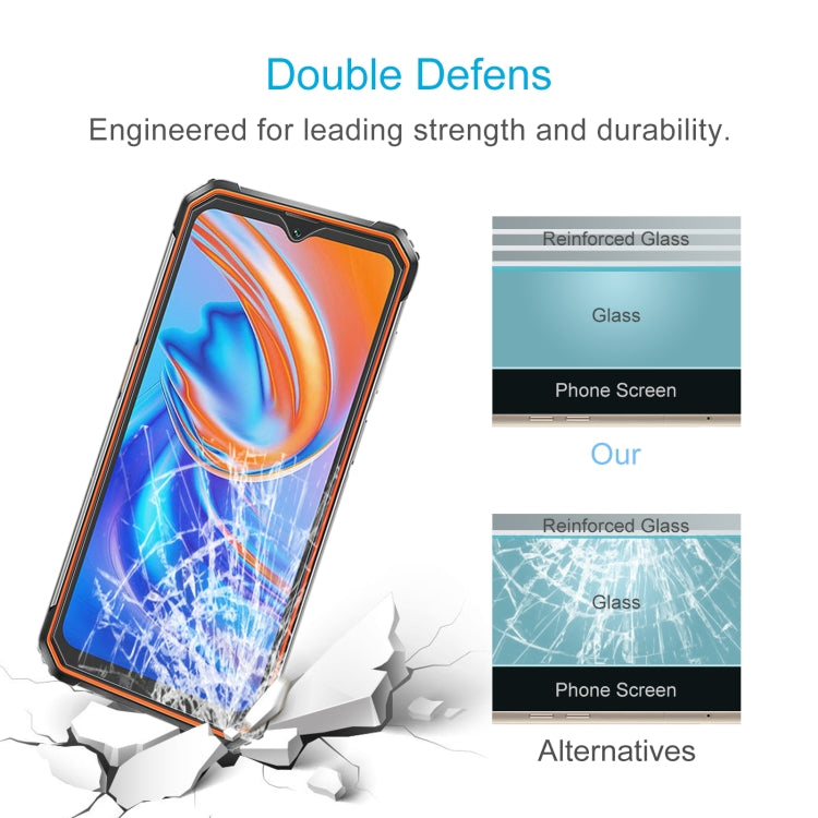 50 PCS 0.26mm 9H 2.5D Tempered Glass Film, For Blackview BV9200(50 PCS), For Blackview Oscal S80(50 PCS)