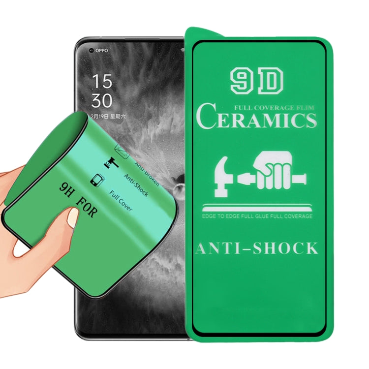 For OnePlus Ace 2/ Ace 2 Pro 9D Full Screen Full Glue Ceramic Film, For OnePlus 11R, For OnePlus Ace 2, For OPPO Find X6, For OPPO Find X6 Pro