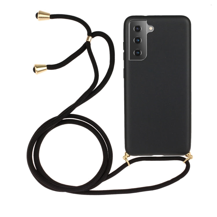 Wheat Straw Material + TPU Protective Case with Lanyard, For Samsung Galaxy S23 5G, For Samsung Galaxy S23+ 5G, For Samsung Galaxy S23 Ultra 5G