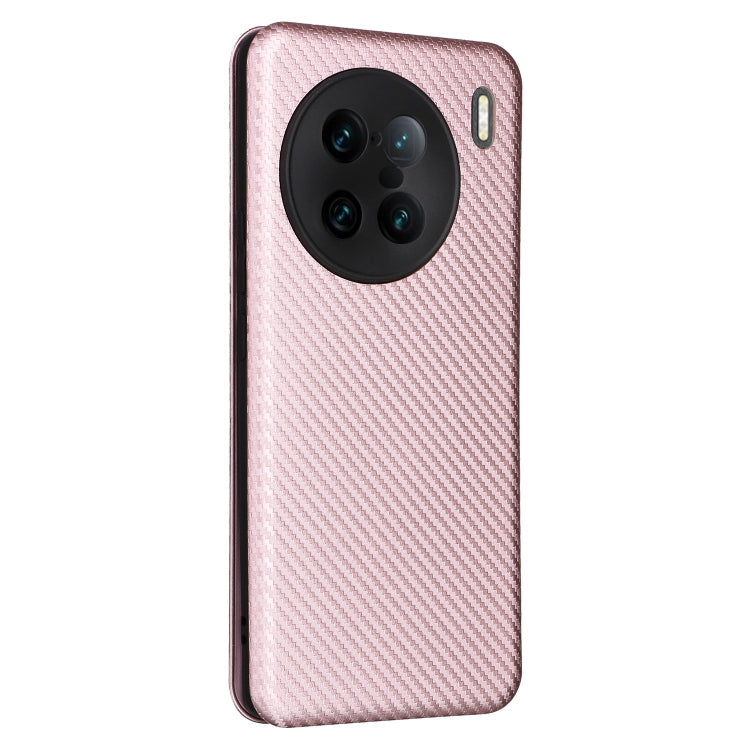 Carbon Fiber Texture Flip Leather Phone Case, For vivo X90 Pro+ 5G, For Fujitsu Arrows N F-51C, For Google Pixel 7a, For Huawei nova 10, For Ulefone Note 14, For Samsung Galaxy A34 5G, For Samsung Galaxy A54 5G