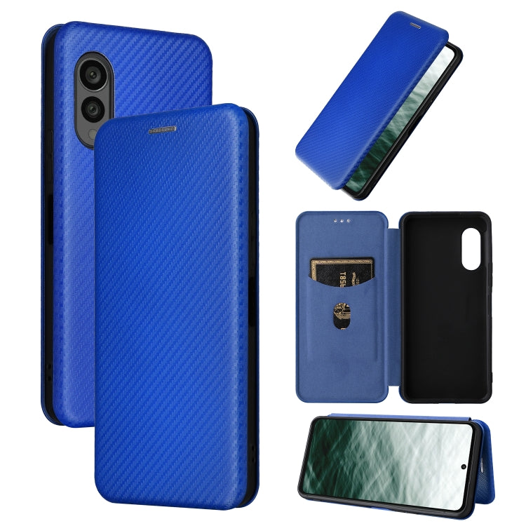 Carbon Fiber Texture Flip Leather Phone Case, For vivo X90 Pro+ 5G, For Fujitsu Arrows N F-51C, For Google Pixel 7a, For Huawei nova 10, For Ulefone Note 14, For Samsung Galaxy A34 5G, For Samsung Galaxy A54 5G