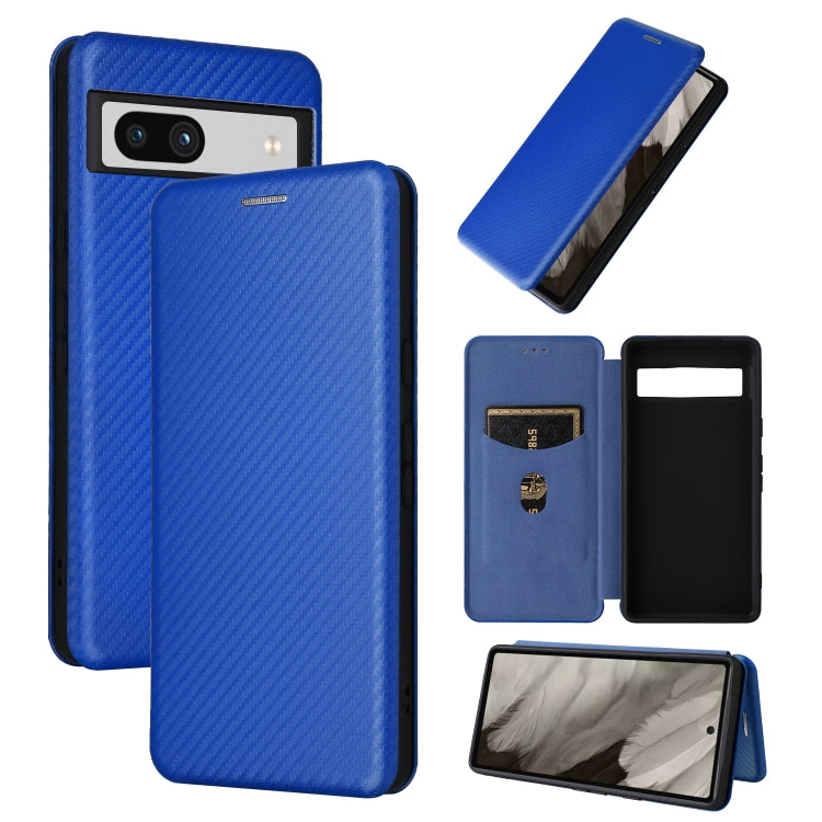 Carbon Fiber Texture Flip Leather Phone Case, For vivo X90 Pro+ 5G, For Fujitsu Arrows N F-51C, For Google Pixel 7a, For Huawei nova 10, For Ulefone Note 14, For Samsung Galaxy A34 5G, For Samsung Galaxy A54 5G