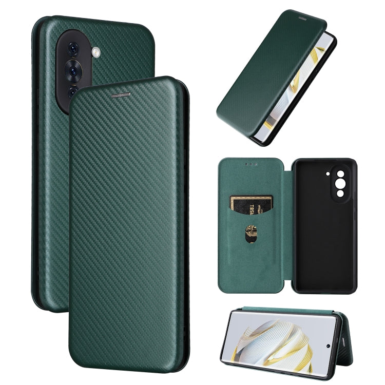 Carbon Fiber Texture Flip Leather Phone Case, For vivo X90 Pro+ 5G, For Fujitsu Arrows N F-51C, For Google Pixel 7a, For Huawei nova 10, For Ulefone Note 14, For Samsung Galaxy A34 5G, For Samsung Galaxy A54 5G