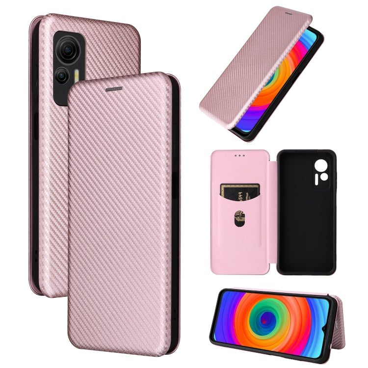 Carbon Fiber Texture Flip Leather Phone Case, For vivo X90 Pro+ 5G, For Fujitsu Arrows N F-51C, For Google Pixel 7a, For Huawei nova 10, For Ulefone Note 14, For Samsung Galaxy A34 5G, For Samsung Galaxy A54 5G